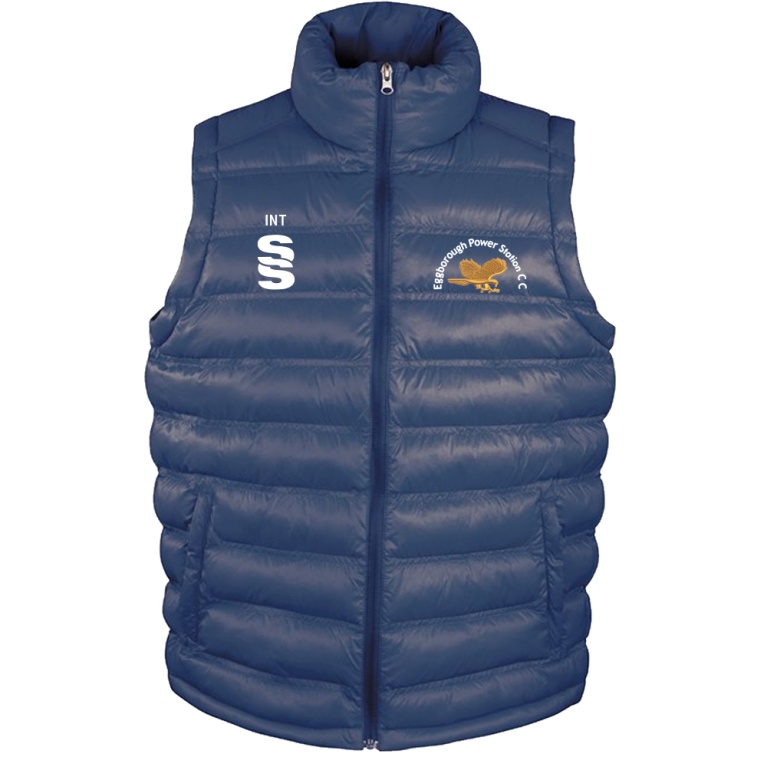 Padded Gilet : Navy